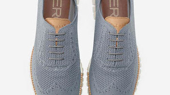 针织的布洛克雕花：COLE HAAN 推出 ZeroGrand Stitchlite 休闲鞋