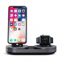 #CES2018新品速递#以假乱真的“无线”充电方案：SATECHI 推出 iPhone、Apple Watch双充电基座