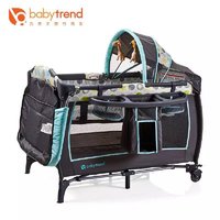 #原创新人#说说我买的折叠婴儿床—Babytrend T6 豪华版 婴儿床 开箱