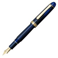 日本白金 Platinum #3776世纪 高级 精美 时尚 大气 PNB-10000 14k金 钢笔 #51SF沙特尔蓝色 （细软）