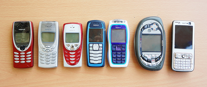 回忆满满的诺基亚手机:nokia 8210,8250,8310,3100,3220,qd,n73