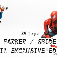 #本站首晒#当彼得·帕克没有超能力：3A Toys 1/6可动人偶 彼得·帕克和蜘蛛侠零售版