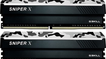针对AMD Ryzen平台：G.SKILL 芝奇 即将推出 Sniper X DDR4-3400MHz 迷彩风格内存