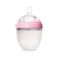 可么多么（COMOTOMO）新生儿宽口径硅胶奶瓶配奶嘴150ml韩国原装进口（粉色）