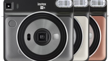 支持自拍、滤镜和微距拍照：FUJIFILM 富士 发布 Instax Square SQ6 拍立得 便携相机