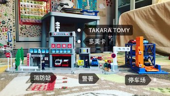 皮大王的玩具车们 篇十三：Takara Tomy 多美卡玩具消防站