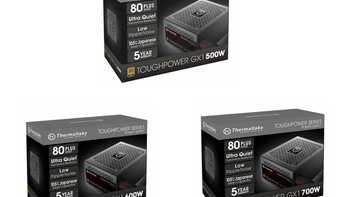 80PLUS金牌、面向主流市场：Thermaltake 曜越 发布 Toughpower GX1 系列电源