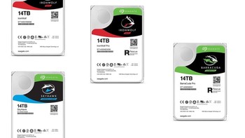 8碟充氦封装、14TB容量：SEAGATE 希捷 四大家族 齐更新