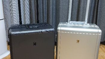 锤科LEVEL8登机箱PC材质版开箱以及与铝镁合金材质版简单对比