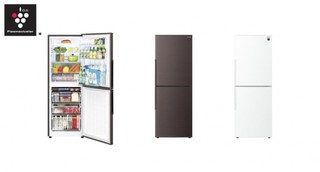 夏普推出新款双门冰箱：280L容量却带巨大冷冻室