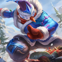 重返游戏：LOL我的胡萝卜就是你的胡萝卜 “雪人易”剑圣冰雪节皮肤鉴赏