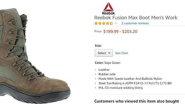 reebok fusion max