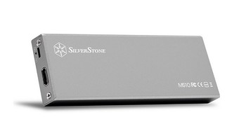 大号U盘：SILVER STONE 银欣 推出 MS10 M.2 移动固态硬盘 转接盒