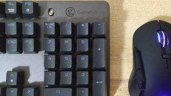 轻松上手，品质高贵， 盖世小鸡机械键盘GK300+电竞鼠标GM300试用