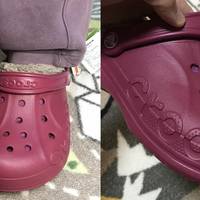 老婆的第N双鞋 篇五十二：反季好价！Crocs Baya Lined 洞洞棉拖鞋