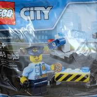 乐高手记 篇二十二：城市搭建小场景之二——LEGO 乐高 城市系列拼砌包 40175 警察任务