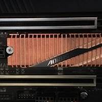 狂飙5014MB/s：GIGABYTE 技嘉 展出 AORUS PCIe 4.0 超级M.2 SSD 固态硬盘