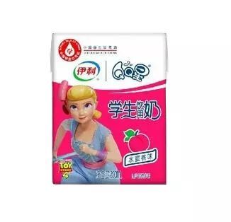 图片来源于伊利牛奶 伊利qq星学生饮用奶包装上是《玩具总动员4》中