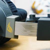 DAC解码的触控游戏耳机，华硕 ROG Fusion 700 环绕耳机体验