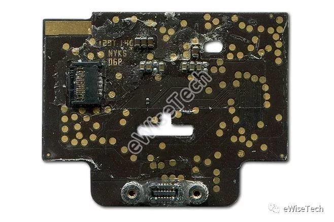 苹果蓝牙耳机 文章详情 主板正面图 红色-broadcom-无线充电芯片