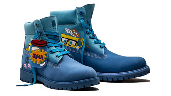 The SpongeBob x Timberland 推出合作款工装靴