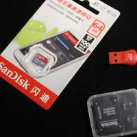白菜简晒 篇二十二：又双叒叕买了张卡--SanDisk 64G MicroSD开箱测速