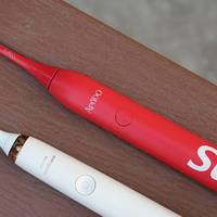 网红电动牙刷荷兰艾优SUP红使用评测（附飞利浦HX9302简单对比）