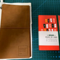 星巴克版 Traveler's Notebook&Moleskine