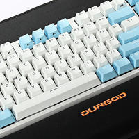 懂得厚积薄发才容易成功，杜迦 K320W 晴空蓝三模机械键盘体验分享