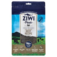 ZiwiPeak滋益巅峰猫粮天然粮无谷鲜肉风干全期猫粮通用猫粮新西兰进口猫咪主食牛肉口味400g