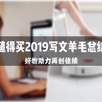 大妈的羊毛真的香：这些好物助力我2019年值得买再创佳绩