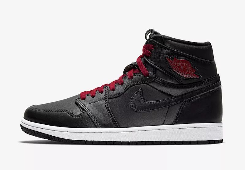 2020年的第一双乔1aj1黑丝绸black02satin发售时间确定