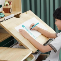 3-18歲都能用，小米有品上架原木學習桌椅