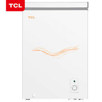 TCL106升冷冻转换柜冰柜小型家用迷你母乳冷柜母乳冰箱顶开门节能单温冰箱（白色）BD/BC-106HQD