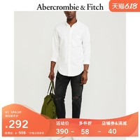 Abercrombie＆Fitch男装标识款牛津衬衫302812-1AF