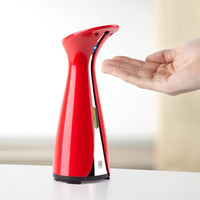 umbra自动感应洗手液器台式创意卫浴洗手液瓶子洗手液瓶皂液机进口免按压红色小号