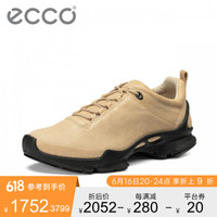 ECCO爱步运动鞋潮鞋休闲鞋男士鞋子户外健步鞋BIOMC健步C400104裸色4001048134341