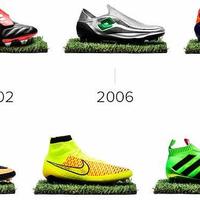 Unisport总结的25年间十款里程碑足球鞋