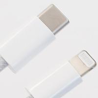 疑似iPhone12标配USB-C to lightning编织线曝光！