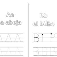 【打印素材】26个字母的描红，学字母用起来！