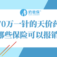 哪些保险可以报销70万一针的天价药？