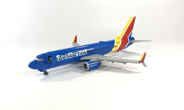 作品链接设计师:bigplanes-customssouthwest波音 737-800客机作品