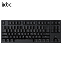 ikbcW200机械键盘2.4G无线游戏键盘87键cherry轴樱桃轴无线机械键盘黑色红轴