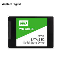 西部数据（WD）480GBSSD固态硬盘SATA3.0接口Green系列-SSD日常家用普及版｜三年质保