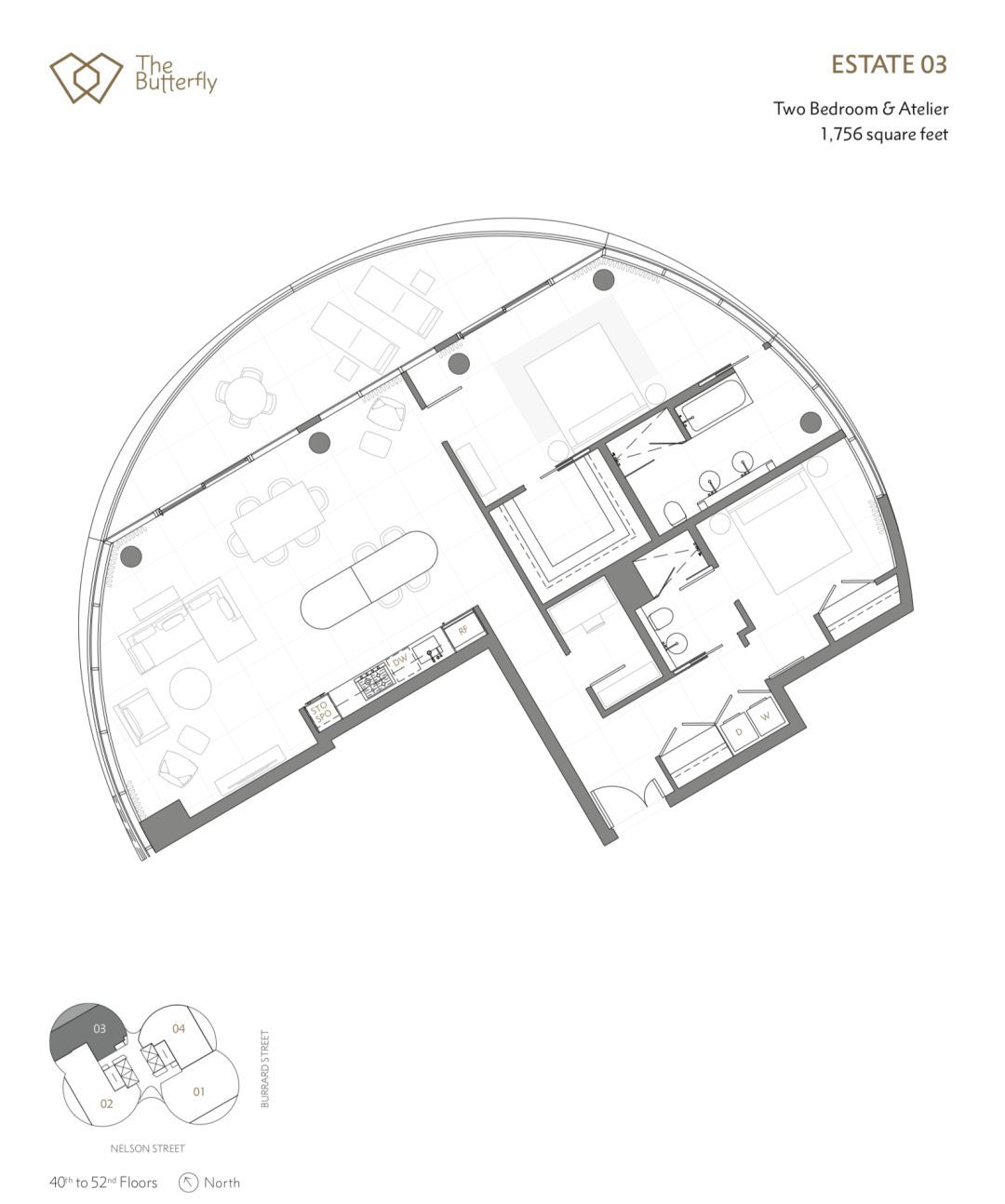 温哥华这个户型怪异的豪华公寓示范了住宅楼也能成为地标