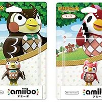 amiibo2件装套装[Blathers/Celeste](动物交叉系列)适用于NintendoSwitch-SwitchLite-WiiU-3DS