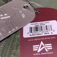 重拾海淘的快乐：美亚购入Alpha Industries MA-1经典款飞行夹克
