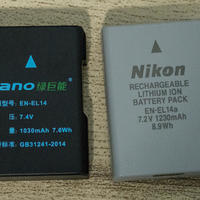 绿巨能（llano）尼康EN-EL14相机电池 充电套装 开箱简评