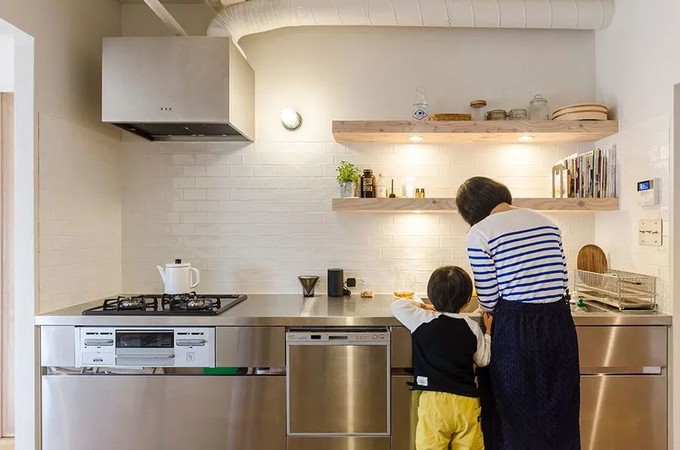 扒出日式厨房设计8个秘密,磁吸收纳,厨台加高,工作效率增100%