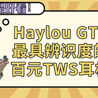 Haylou GT3 | 就很好看，最具辨识度的百元TWS耳机！